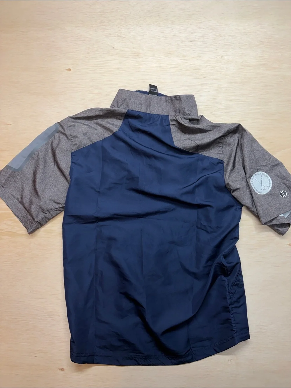 Penn State Hockey Holloway Mens Sm. Short Sleeve Quarter Zip Windbreaker Jacket